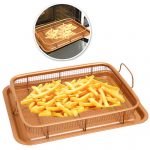 2-in-1 Copper Oven Air Fryer2 PC Set