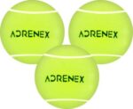Adrenex by Flipkart Light Cricket Tennis Ball  (Pack of 3, Yellow)