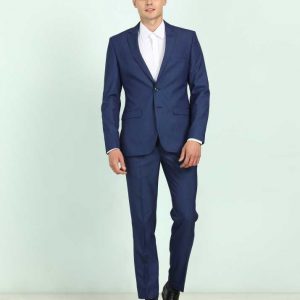 2 Piece Self Design Men Suit