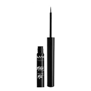 NYX PROFESSIONAL MAKEUP Matte Liquid Liner, Waterproof Eyeliner - Black, Vegan Formula
