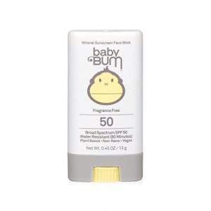 Baby Bum SPF 50 Sunscreen Face Stick | Mineral Roll-On UVA/UVB