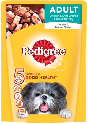 PEDIGREE Adult Gravy Chicken, Liver Dog Treat (70 g)