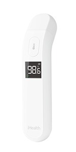 iHealth No-Touch Forehead Thermometer, Digital Infrared Thermometer