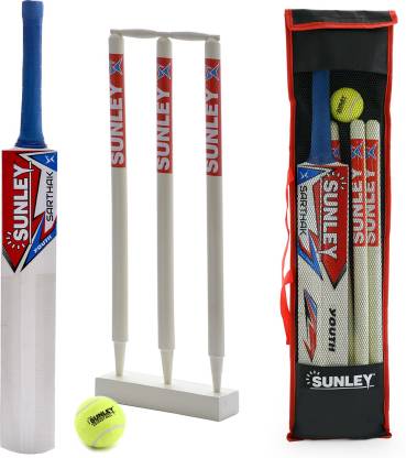 SUNLEY Sarthak Youth Size Cricket Kit  (Bat Size: 5 (Age Group 10 - 12 Years))